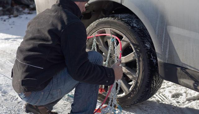 Benevento, scatta l'obbligo dei pneumatici per la neve