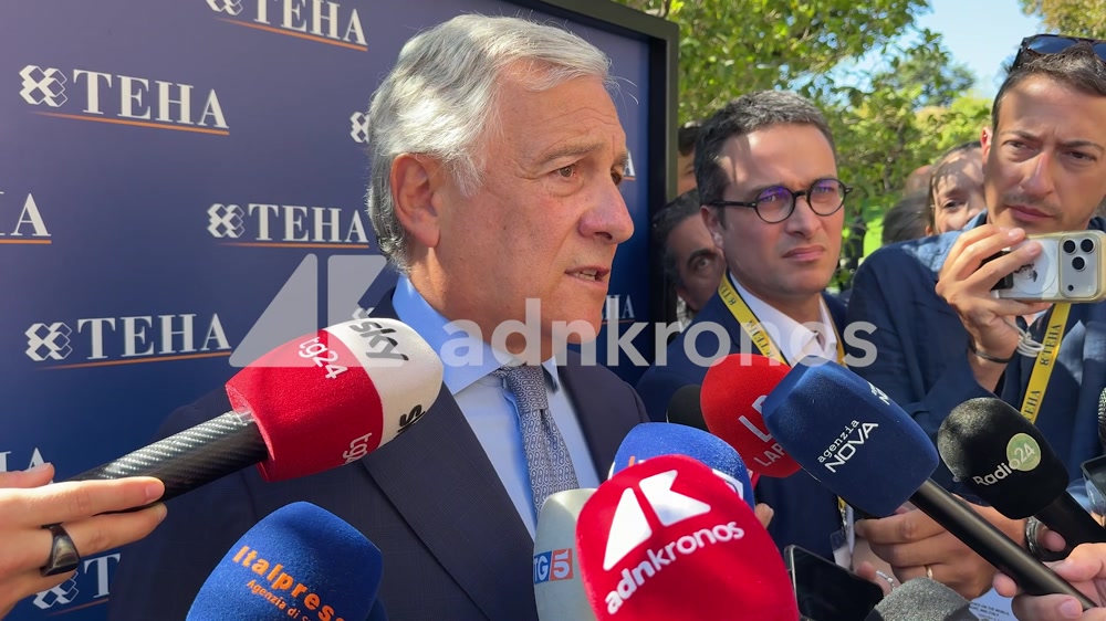 Tajani a Cernobbio: "Guerra ibrida in corso, problema è la Russia non Vannacci"