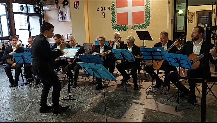 All'Osteria Rabezzana, il concerto del Gruppo Mandolinistico Torinese All'Osteria Rabezzana, il concerto del Gruppo Mandolinistico Torinese