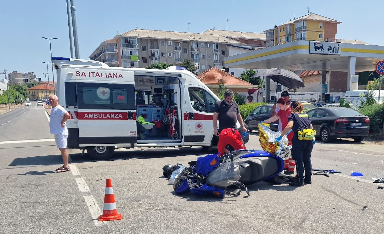Tremendo incidente a Beinasco: centauro 59enne perde la vita - Torino Oggi
