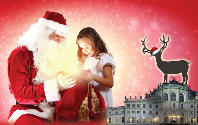 Natale E Festa.A Stupinigi La Magia Di Babbo Natale E Reale Video Torino Oggi