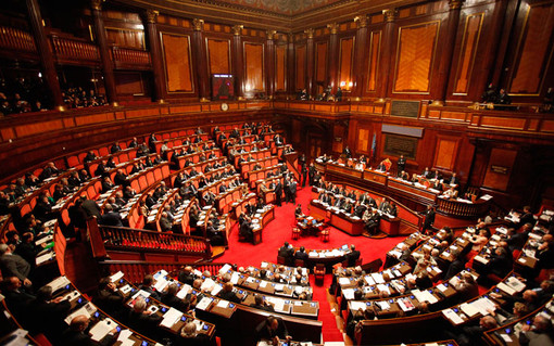 L'aula del Senato italiano