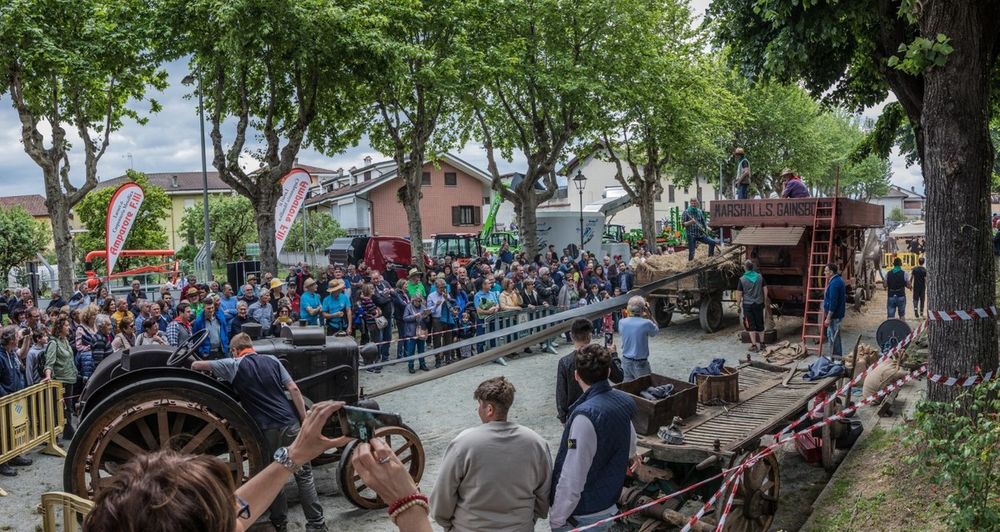 Trebbiatura d’epoca e visite guidate con allevatori e caseifici per LatteforMaggio