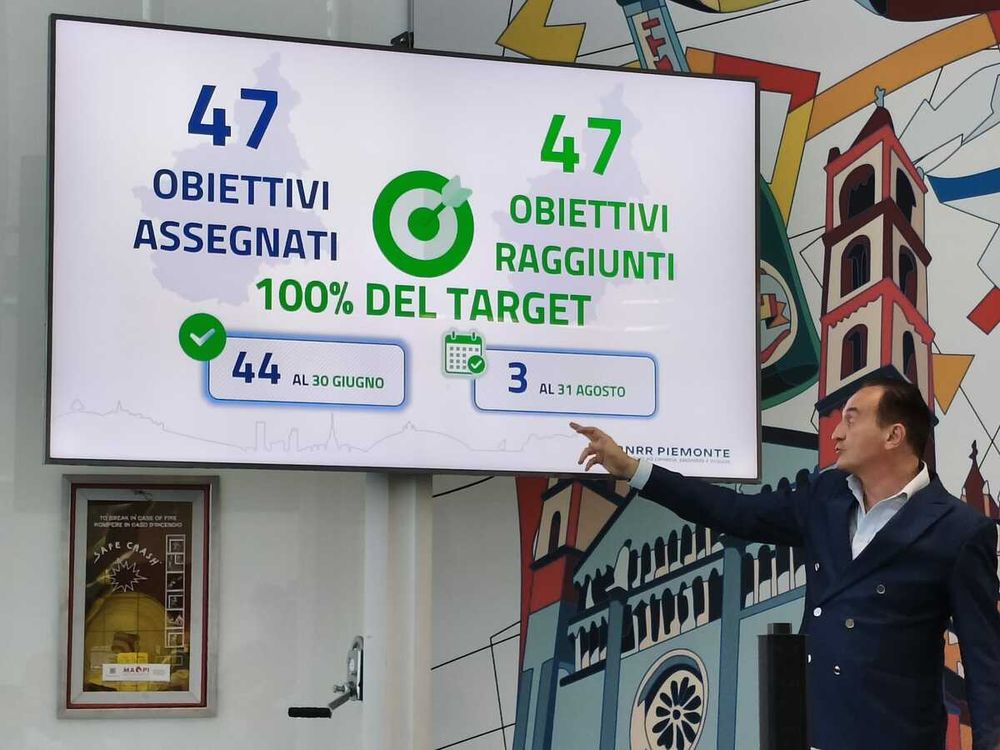 Pnrr, Cirio: "Spesi 1.78 miliardi per 2.419 progetti. Non tutte le Regioni come noi" Pnrr, Cirio: "Spesi 1.78 miliardi per 2.419 progetti. Non tutte le Regioni come noi"