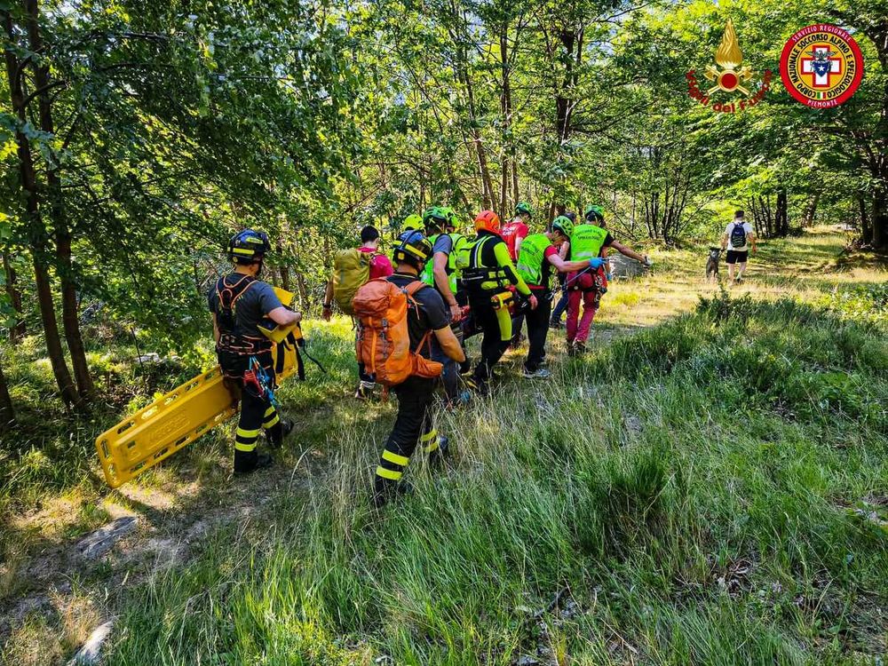 Escursionista precipita in un vallone: trasportata al Cto in codice rosso