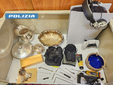 Il materiale ritrovato dalla Polizia
