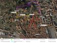 La planimetria delle modifiche al traffico