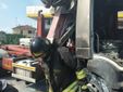 Incendio mezzo Acea