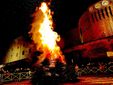 Il ‘falò della libertà’ a Saluzzo
