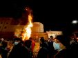 Il ‘falò della libertà’ a Saluzzo