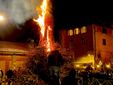 Il ‘falò della libertà’ a Saluzzo
