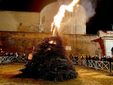 Il ‘falò della libertà’ a Saluzzo