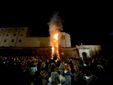 Il ‘falò della libertà’ a Saluzzo