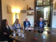 Da sinistra Casolati, Pucciarelli, Mongiello e Berti