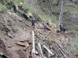 L’intervento di pulizia di domenica