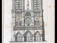 Testa di angelo, da Notre-Dame de Paris, 1210-1215 ca, musée de Cluny - musée national du Moyen Âge, Parigi