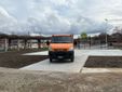 Il cantiere dei nuovi giardini di via Saint Bon