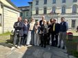 Luciana Littizzetto e Francesco Tresso all'anagrafe centrale di Torino