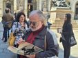 Flash mob dei librai davanti al Comune di Torino