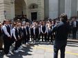 cerimonia di inaugurazione di Via Po