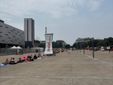 Già lunghe code per i fans in attesa del concerto di questa sera di Marracash
