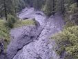 Il giorno dopo i corsi d'acqua di Bardonecchia sembrano sotto controllo (foto Soccorso Alpino)