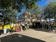 Volontari Torino Spazio Pubblico e McDonald’s puliscono parco Peccei