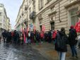 Protesta davanti a Palazzo Lascaris per il nuovo Piano socio sanitario Protesta davanti a Palazzo Lascaris per il nuovo Piano socio sanitario