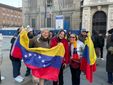 Manifestazione pro Venezuela in piazza Castello