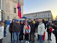 Manifestazione pro Venezuela in piazza Castello