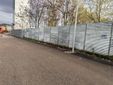 La nuova recinzione lungo la promenade