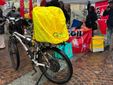 Protesta dei rider per avere tutele e diritti