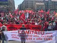 Manifestazione davanti al Grattacielo della Regione