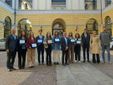 Una immagine degli studenti premiati