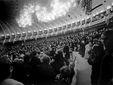 La sala del Teatro Regio la sera del 10 aprile 1973 (foto Pier Giorgio Naretto). Torino, Archivio Storico Teatro Regio