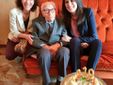 Da sinistra verso destra: Riccardo Gentile (assessore alla Cultura del Comune di Pianezza), Salvatore Cavallo, la figlia Grazia. Cavallo negli anni Sessanta fu preside a Pianezza. Foto scattata a maggio, in occasione dei 110 anni di Cavallo.
