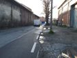 Condizioni difficili in strada Bertolla