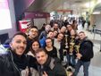 Foto di gruppo con gli amici a Caselle