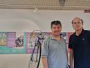 Da sinistra, i curatori Costantino e Peinetti