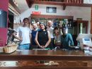 Da sinistra Lorenzo Boulard, Gianluca Carone, Nicholas Trucco, Gioele Bricco, Justine Racca e Dhoa Sappé