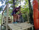 La zip line accessibile