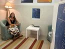Francesca Gardiol nei locali di Rete Dafne