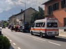 Il tamponamento a Luserna San Giovanni