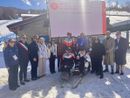 Usha Vance a Bardonecchia per gli Special Olympics