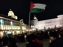 Manifestazione in piazza Castello a favore della Palestina