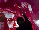 Un momento della conclusione del corteo in Piazza Solferino - Foto di Daniele Caponnetto