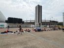 Già lunghe code per i fans in attesa del concerto di questa sera di Marracash Già lunghe code per i fans in attesa del concerto di questa sera di Marracash