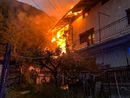 Incendio in un'abitazione di Salbertrand Incendio in un'abitazione di Salbertrand