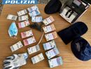 Il bottino dei rapinatori