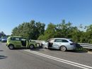Frontale sul raccordo Torino-Caselle: traffico paralizzato sulla tangenziale Frontale sul raccordo Torino-Caselle: traffico paralizzato sulla tangenziale